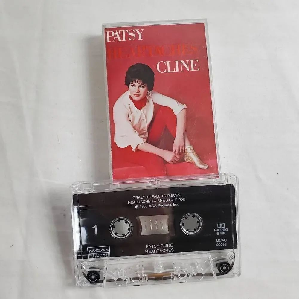 Patsy Cline – Heartaches Cassette Album (1985)